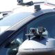 Sensor terlihat dipasang pada kendaraan swakemudia Audi dalam sebuah acara di Willows, California, Amerika Serika, 1 April 2017. ANTARA/REUTERS/Stephen Lam.