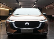 Tampilan mobil Mazda EZ-6 yang diperlihatkan di akun humas perusahaan di platform X. (Akun X @Mazda_PR)